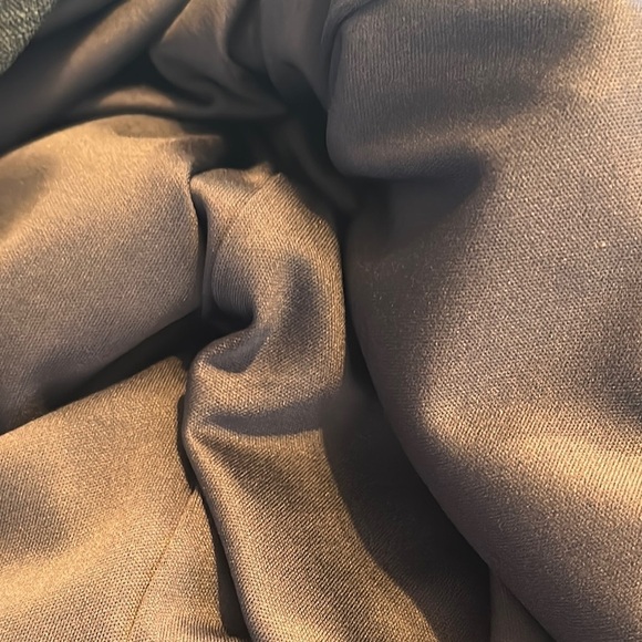 Tahari Sleeveless Linen Look Blue Button-Up Summer Dress - Picture 10 of 10